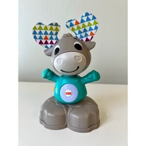 Fisher-Price Linkimals Musical‎ Moose Light-up Musical Activity Toy Tested Works